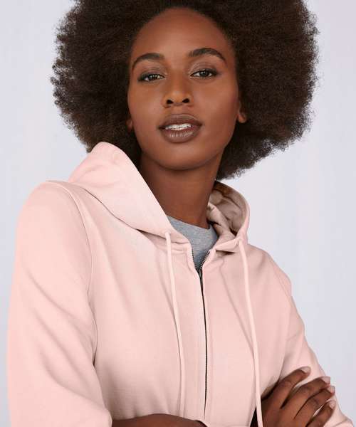 B&C Inspire Zipped Hood /women