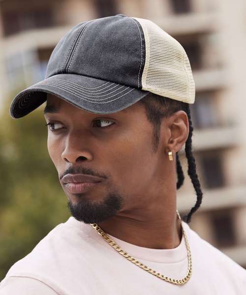 6-panel vintage trucker