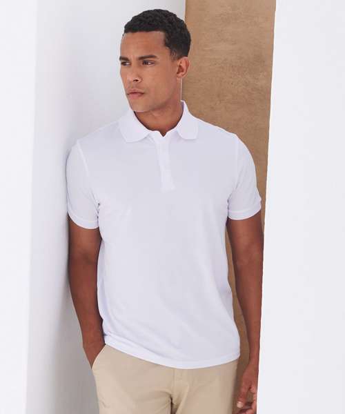 Recycled polyester polo shirt