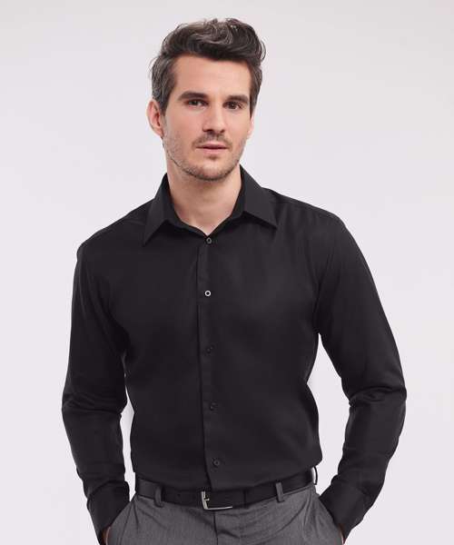 Long sleeve tailored ultimate non-iron shirt