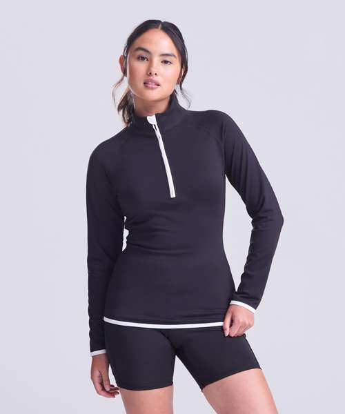 Women's cool ½ zip sweatshirt