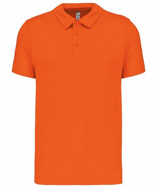 Men's short-sleeved polo shirt