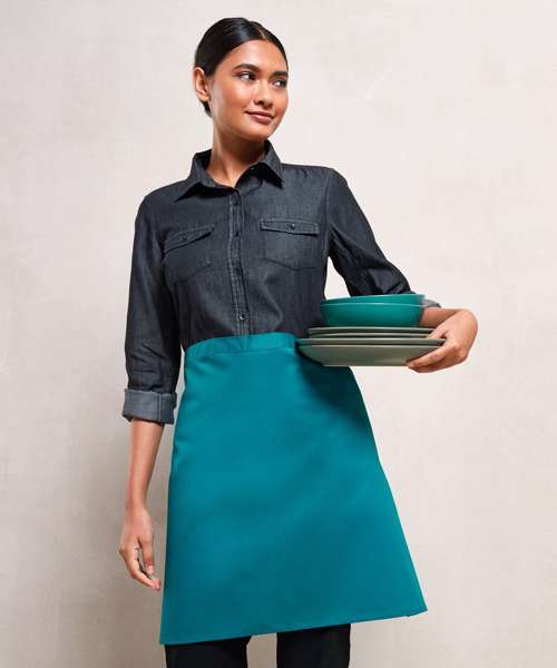 Colours mid-length apron