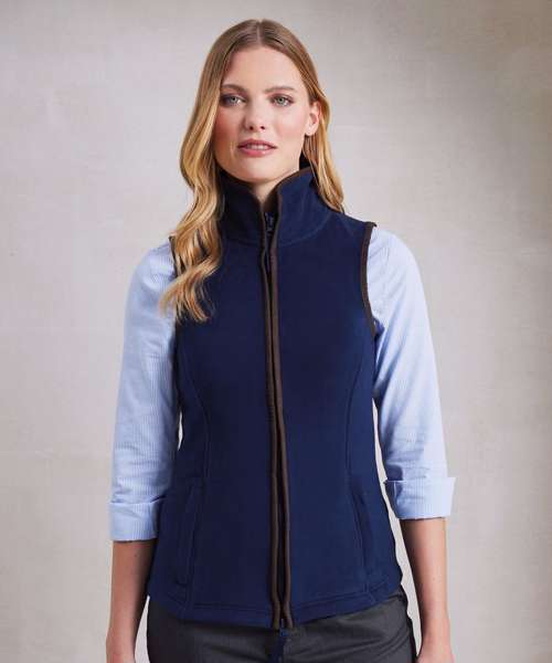 Women’s artisan fleece gilet