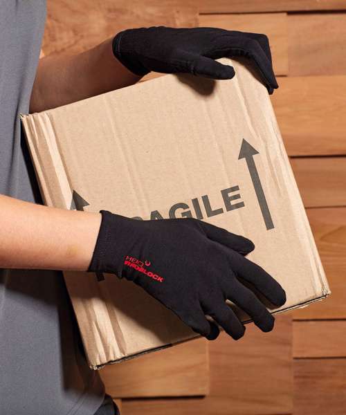 Touch gloves, powered by HeiQ Viroblock (one pair)