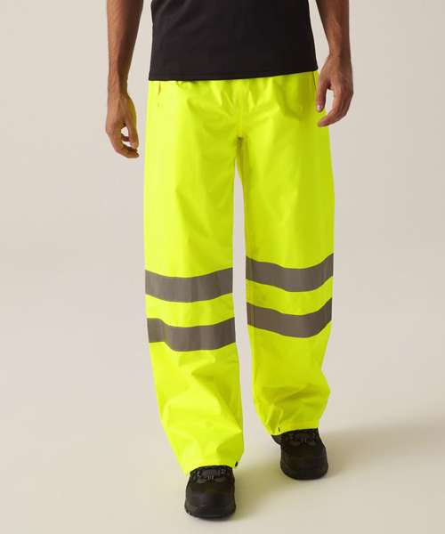 Hi-vis pro pack-away trousers