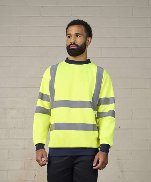 High visibility sweatshirt
